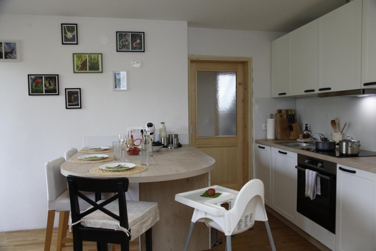 Family Apartment On Repecnik Farm In Gorje, Bled Zgornje Gorje 外观 照片